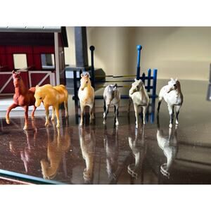 Vintage Breyer Horses Plastic Lot of 6
